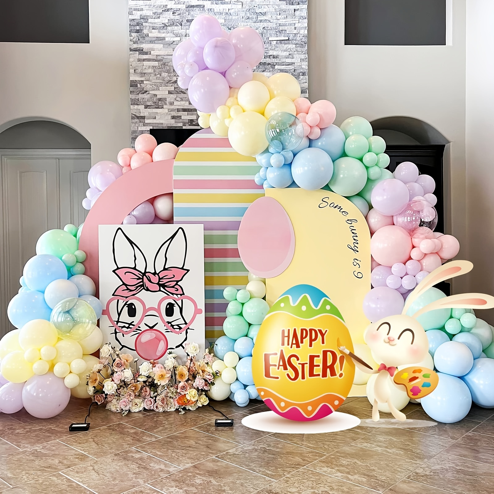 Globos de fiesta pastel de 12 pulgadas, 100 globos de cumpleaños de colores  surtidos para niños, globos de baby shower