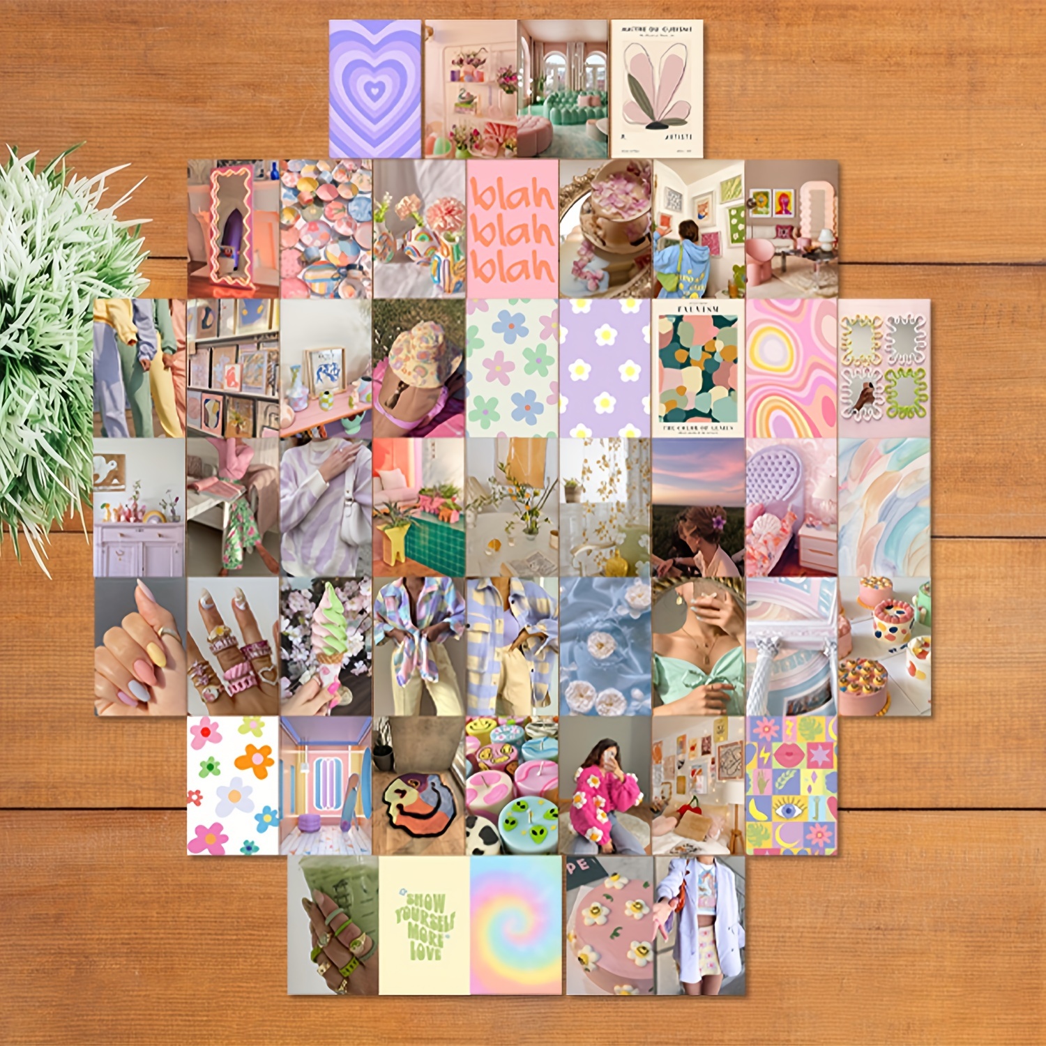 Aesthetics Postercard:danish Pastel Posters collage - Temu