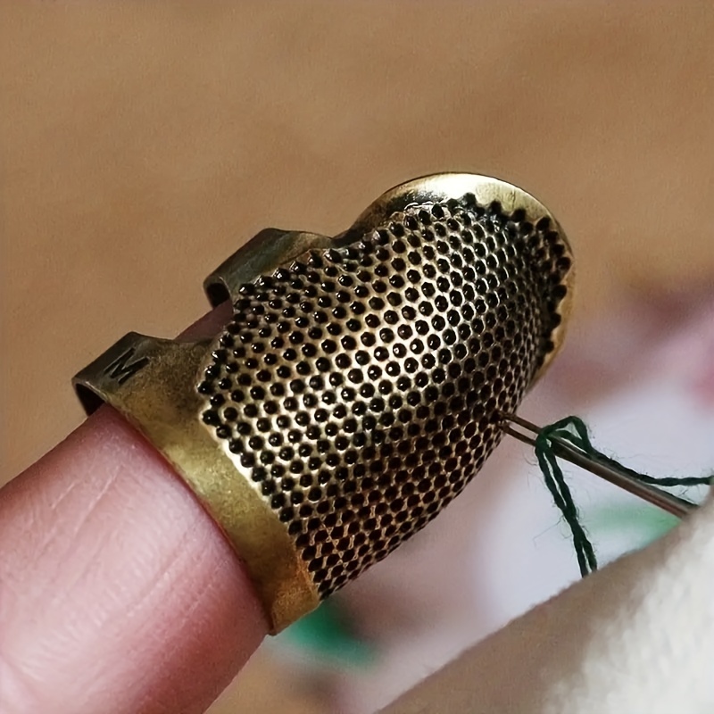 Sewing Thimble Finger Protector  Metal Finger Protector Sewing