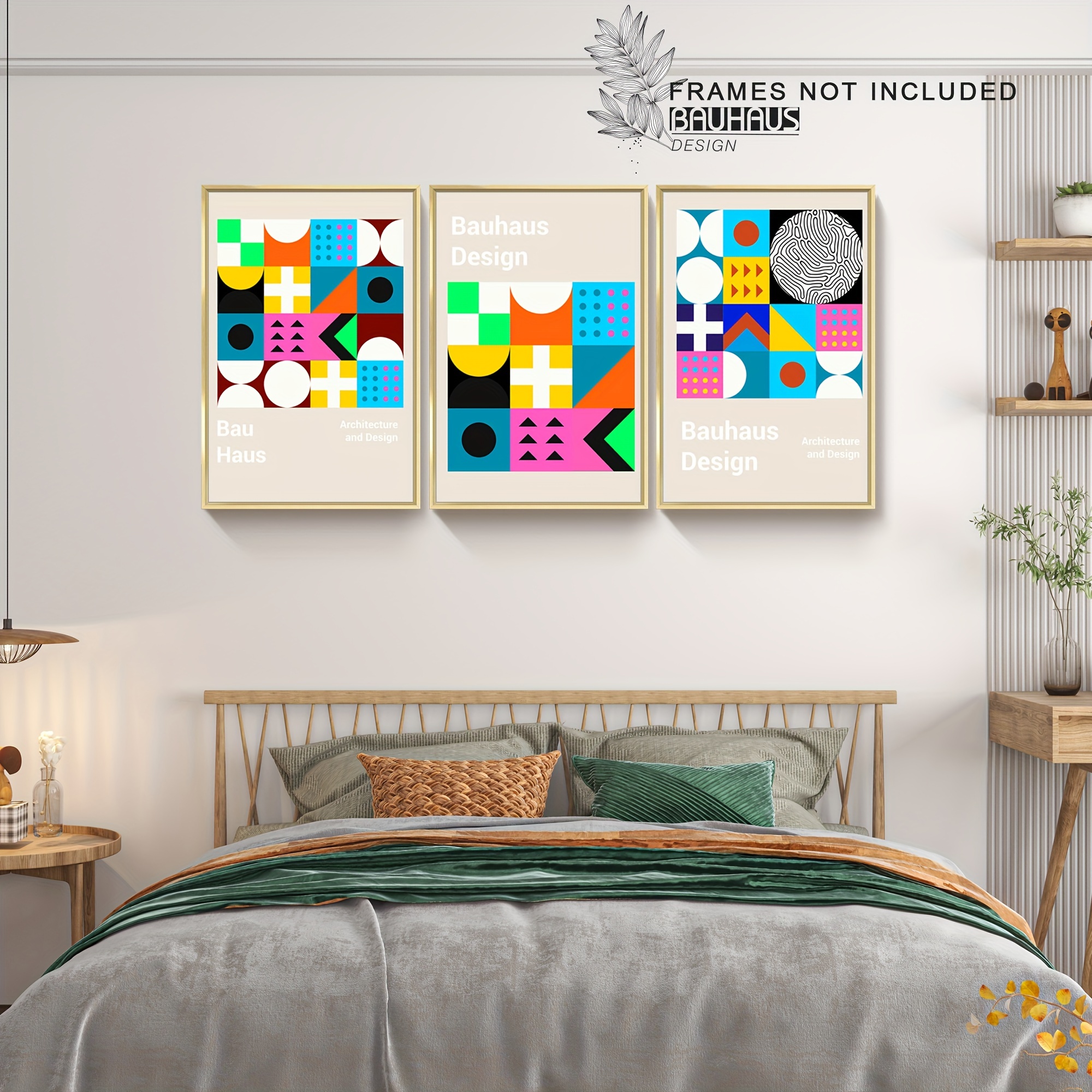 Wall Art Print Geometric Shapes Bauhaus Exhibition Poster, Bauhaus Art  Print, Geometric Pattern Poster, Minimal Bauhaus Art, Mid Century Modern |  A110