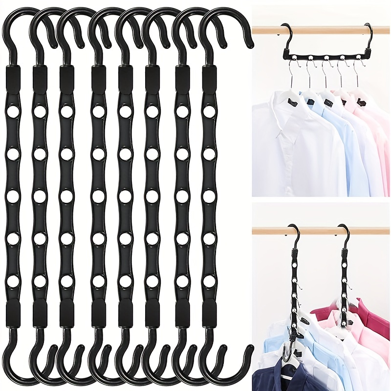 Clothes Hanger Connector Bedroom Wardrobe Storage Space Saving