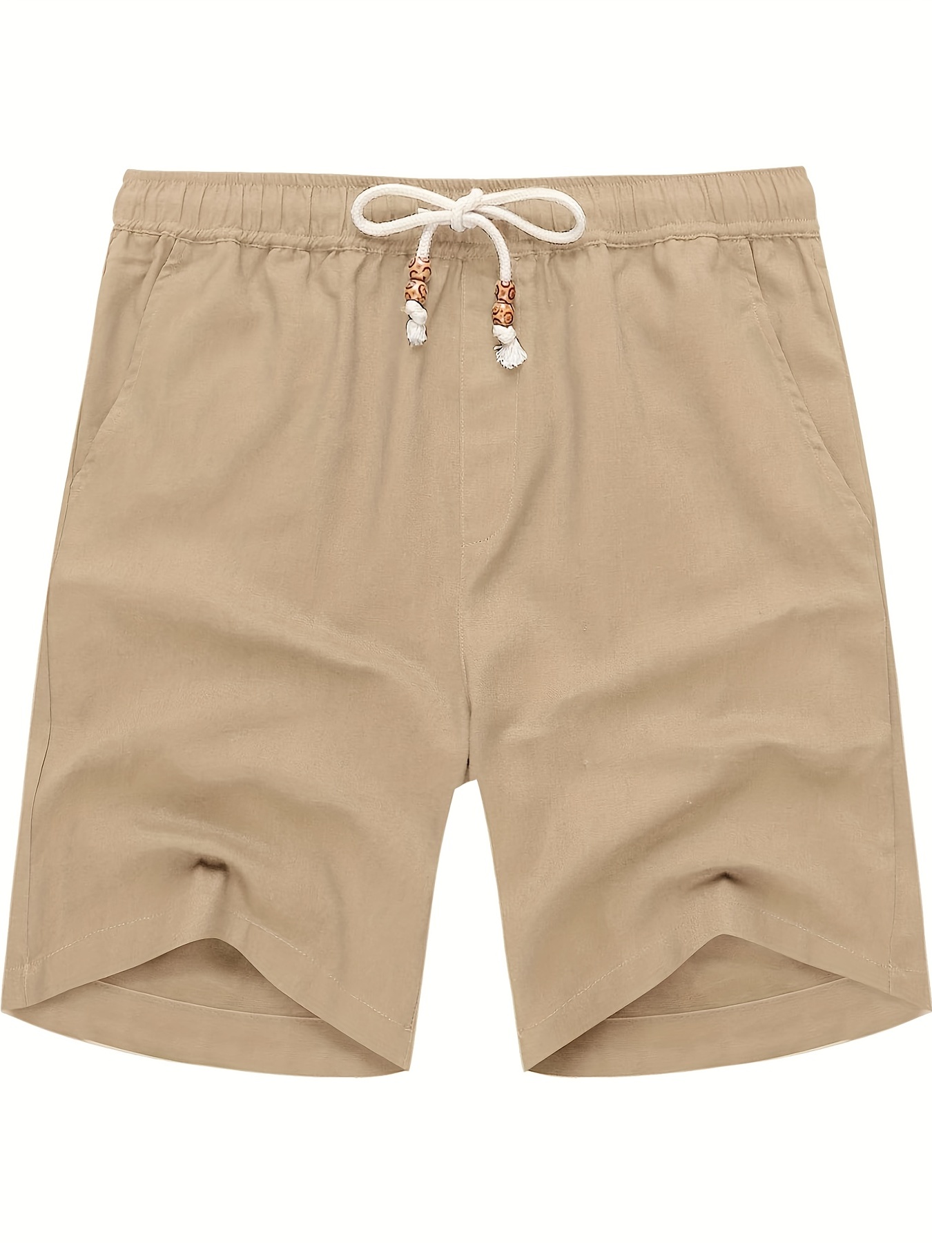 Pantalón corto de deporte - Beige caqui - HOMBRE