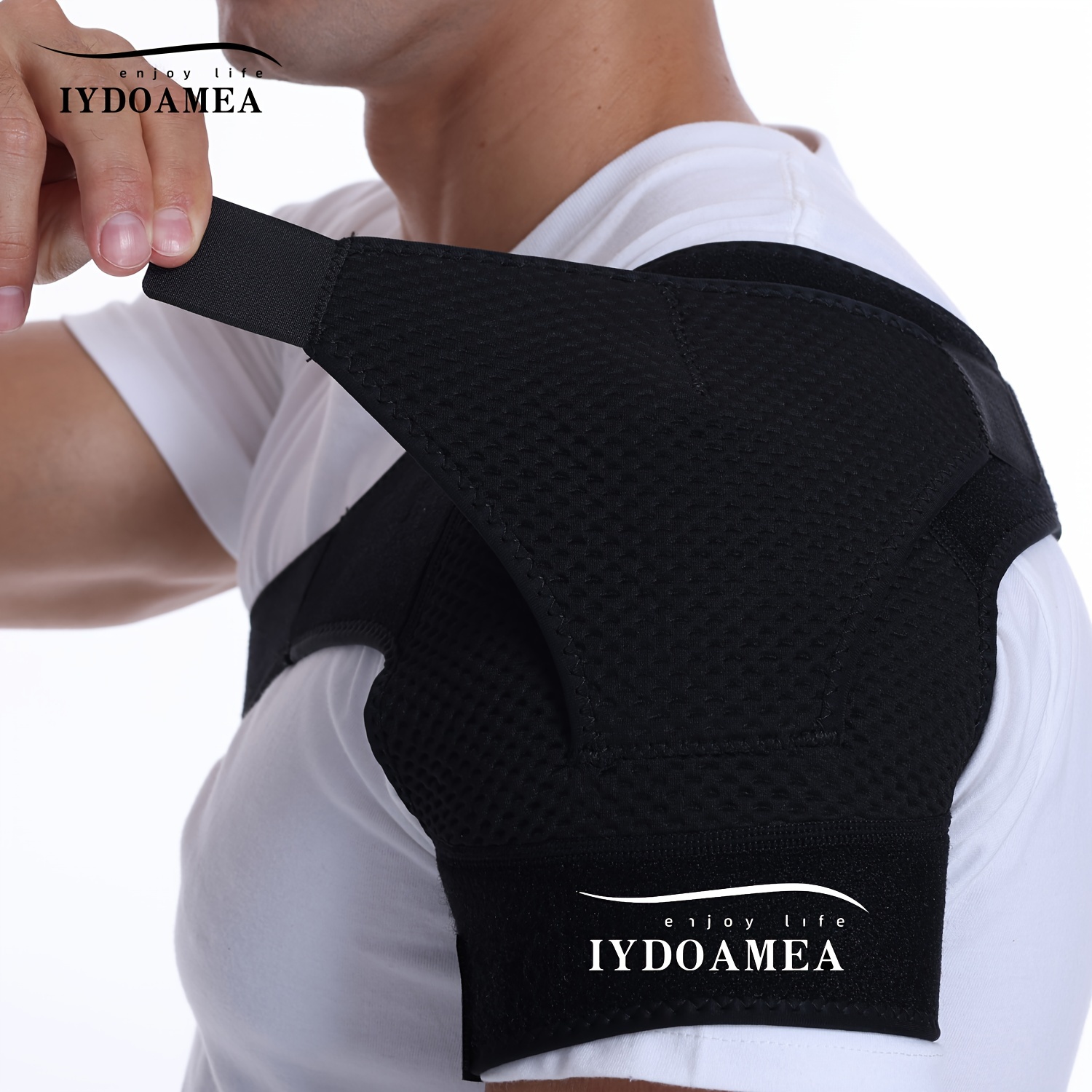 Yosoo Shoulder Brace Support with Adjustable Breathable Compression Arm  Wrap Shoulder Sleeve for Injury Prevention and Recovery Rotator Cuff