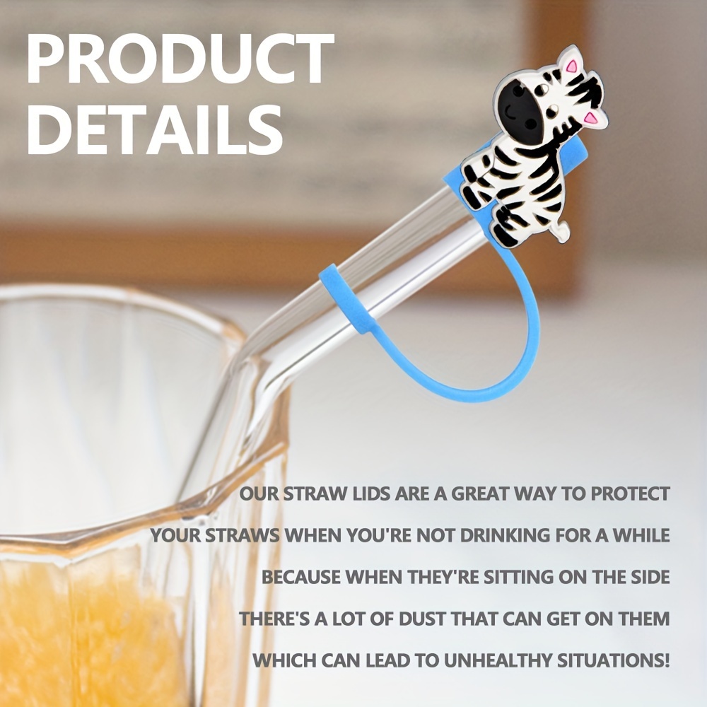 Animal Friend Silicone Straws