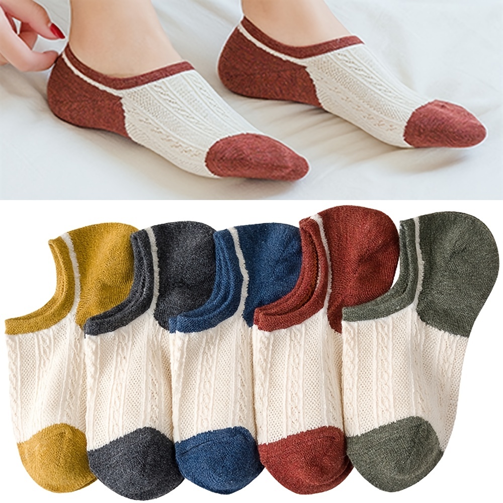5 pares de calcetines para mujer calcetines tobilleros para - Temu Chile