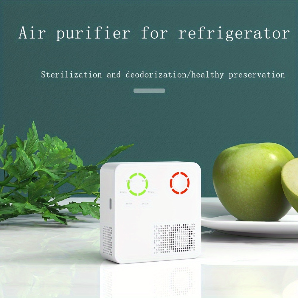 Purificateur d'air rechargeable pour réfrigérateur, Purification de l'air