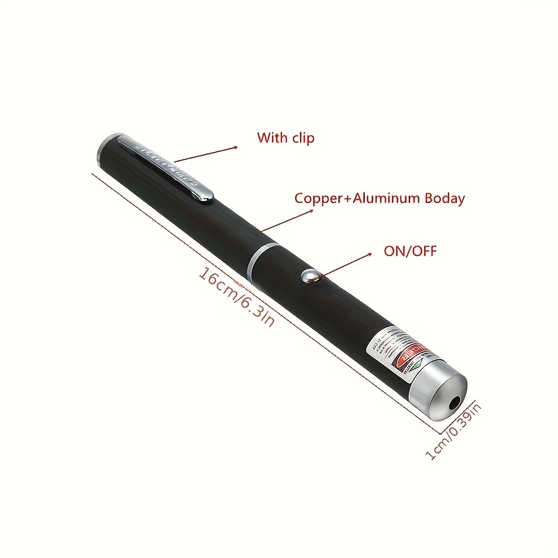 Three Color Laser Pointer, Laser Pen Flashlight, Portable Handheld