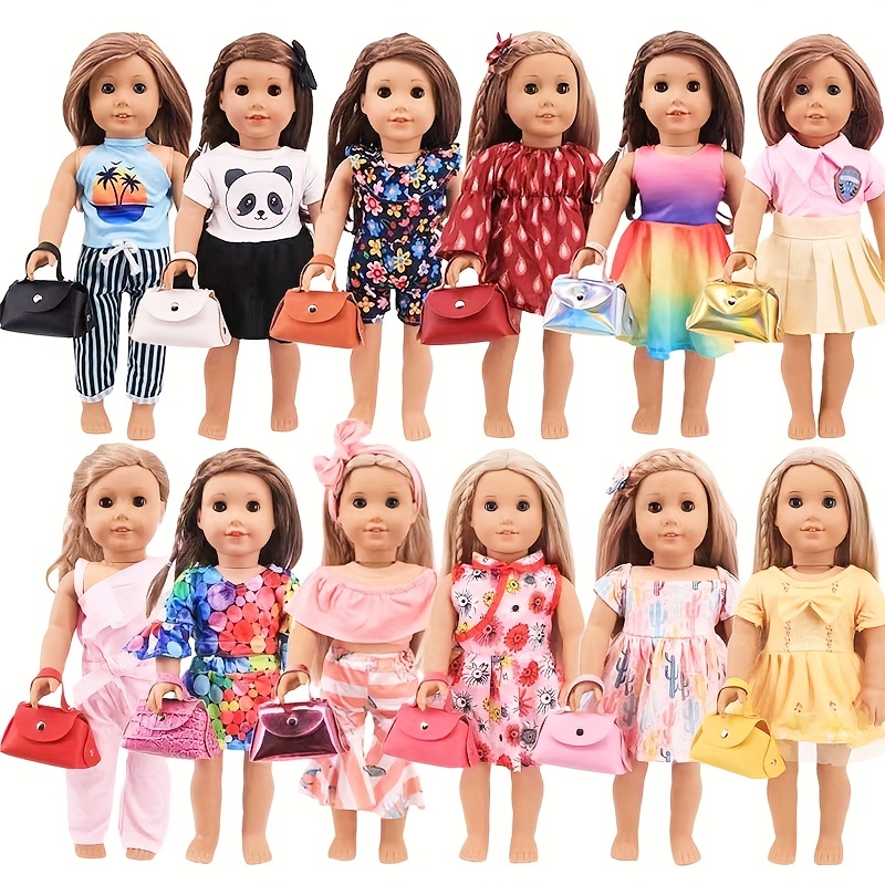 Dollhouse Miniature Tote Bag Handbagmini Doll Accessories 