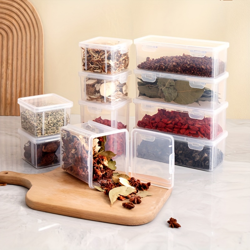 1pc Spice Storage Box For Kitchen, Sealed Canister, Food Storage Container,  Organizer, Household Item