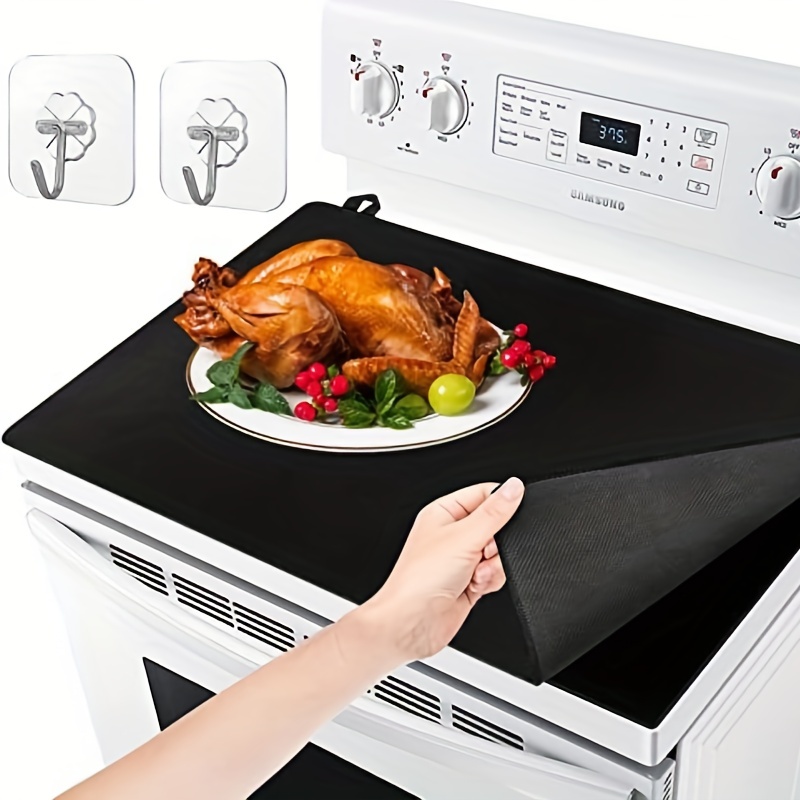  FLASLD Stove Top Covers, Heat Resistant Electric Stove