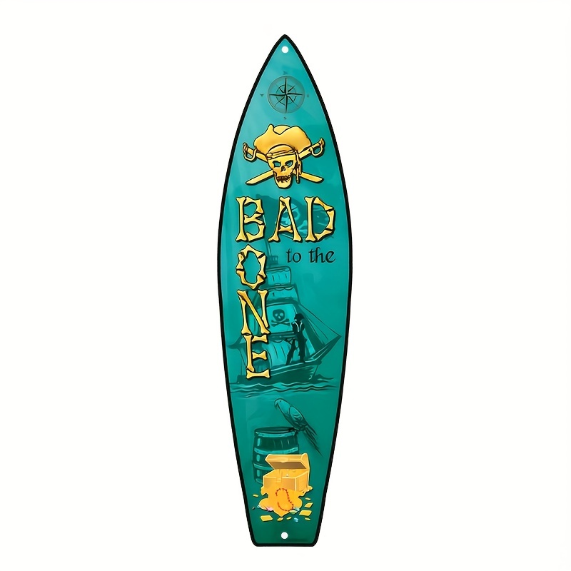 1pc bar surfboard Sign Metal Tiki Bar Tabla Surf - Temu