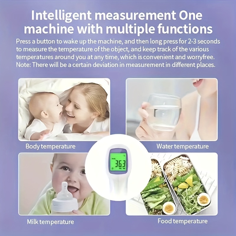 Digital Thermometer No Touch Forehead Thermometer Body Temperature