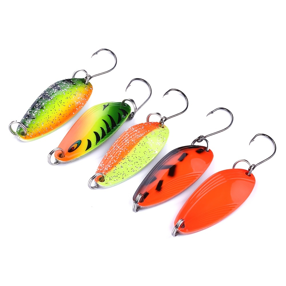 Proberos Spinner Bait Metal Sequins Hard Fishing Lure Bass - Temu