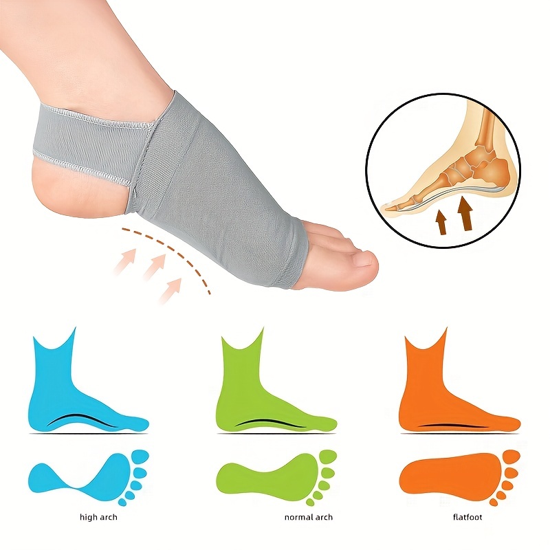 Bandage Arch Foot Pad Flat Arch Collapse Support Orthopedic - Temu