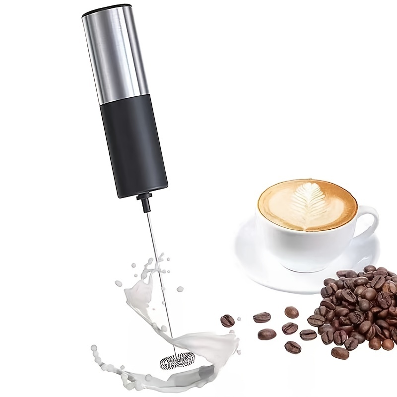 Milk Frother Handheld for Coffee, Electric Whisk Drink Mixer for Lattes,  Milk Foamer, Mini Blender Foam Maker for Lattes, Cappuccino, Hot Chocolate