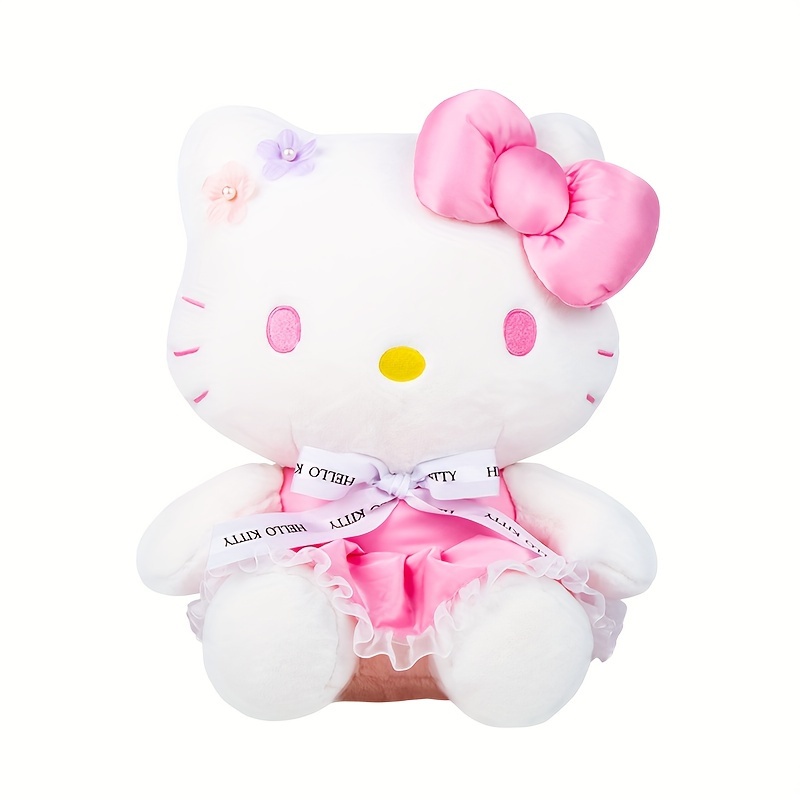Hellokitty Flower Style Soft Cute Plush Doll Cute Toy - Temu