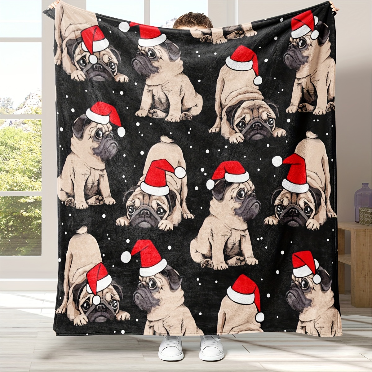 Blanket Christmas Dog Blanket Temu