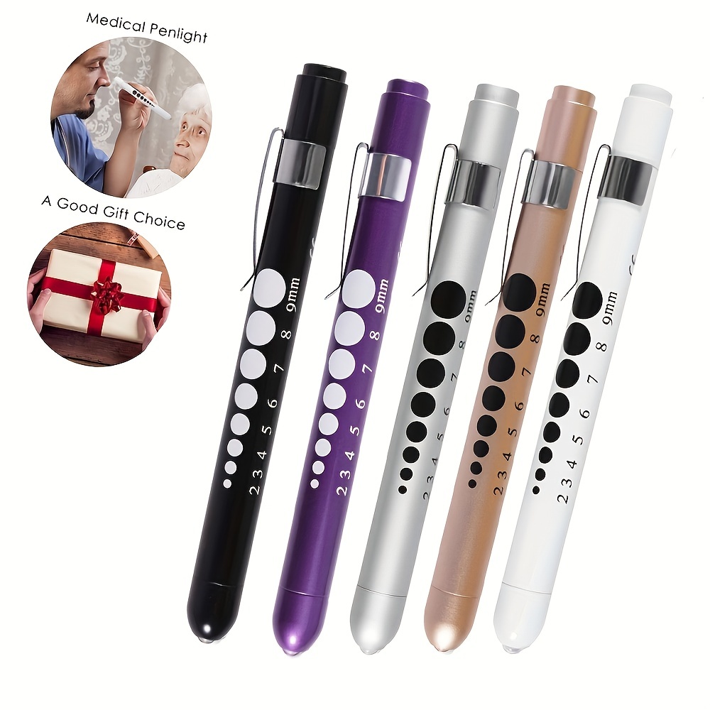 doctors pen electric torch Professional Oral Flashlight Pen Shaped LED Lamp  Medical Examination Doctors Lamp Nurse Pen Light Electric Torch (Without  Battery) 