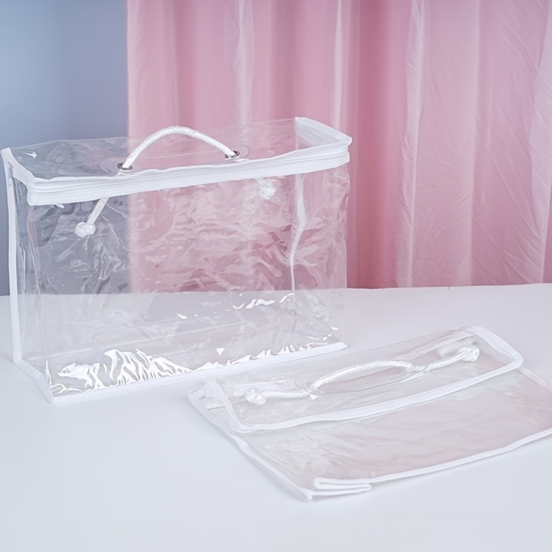 Wholesale clear pvc pillow bag with zipper For All Your Storage