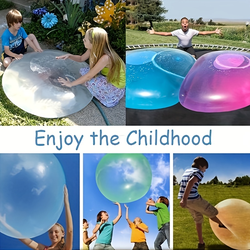 

Tpr Wubble Bubble Ball Large Inflatable Ball Children's Toy Bouncy Ball Water Balloon Easter Gift