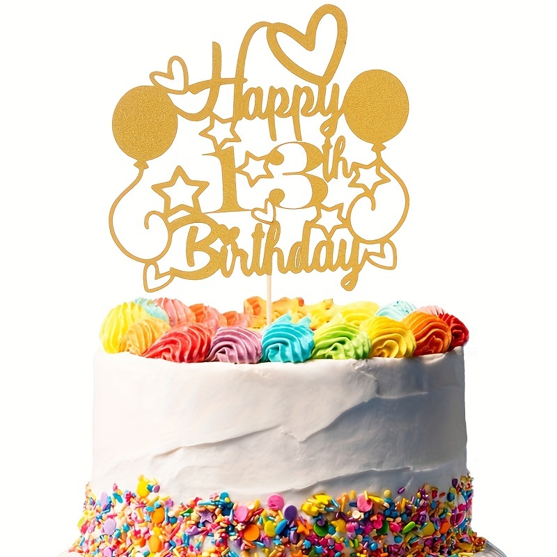  Decoración para tartas y cupcakes de Feliz Cumpleaños español,  decoración de pastel de feliz cumpleaños, postre, fiesta, recuerdo de  pastel, adecuado para celebraciones de cumpleaños, aniversario, decoración  de fiesta : Comida