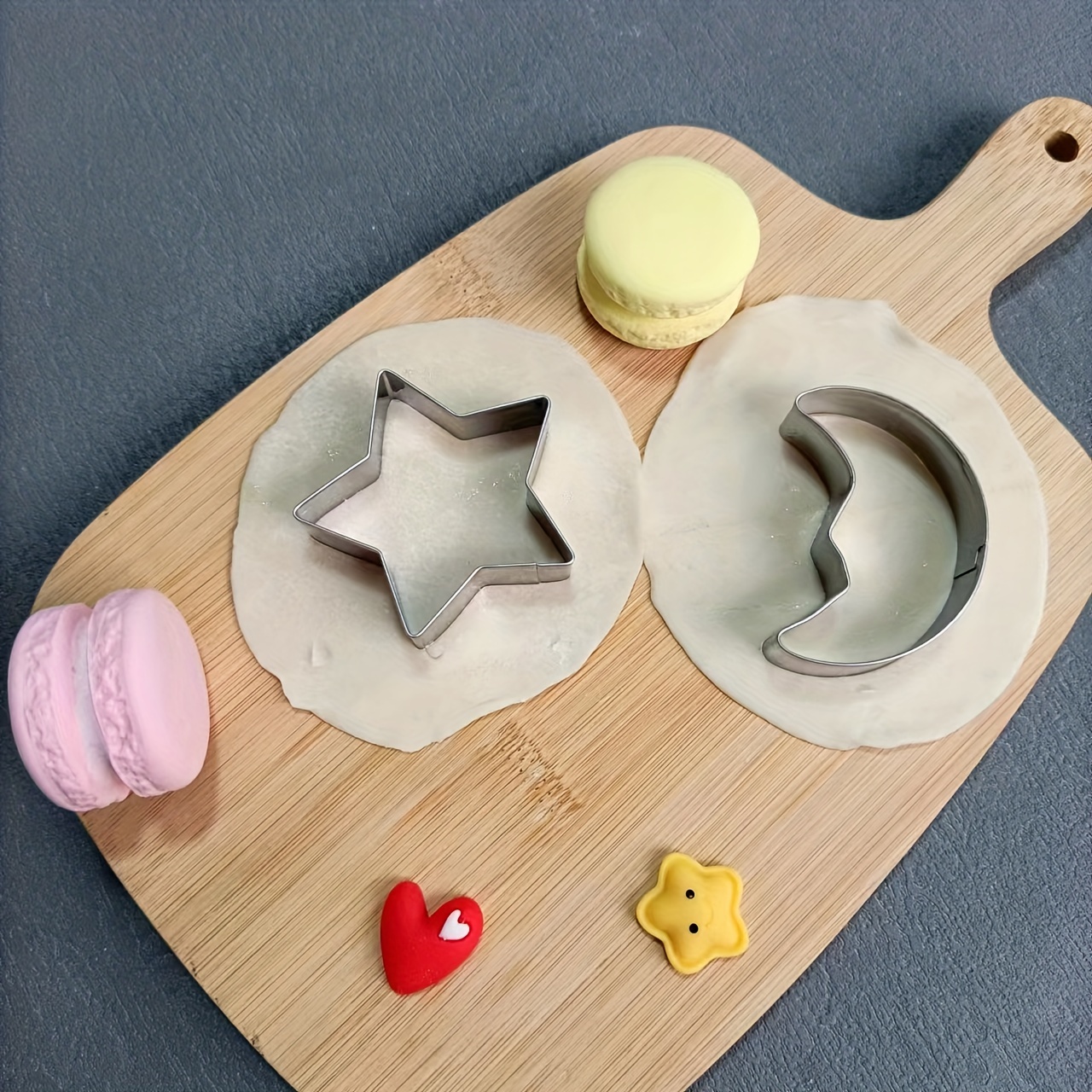 Moon Shaped Cookie Cutter, Stainless Steel Pastry Cutter, Crescent Biscuit  Molds, Baking Tools, Kitchen Accessories - Temu