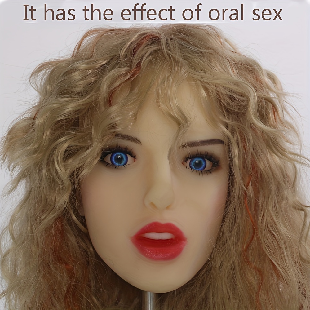 Sex Doll Head Male Masturbator With Realistic Facial - Temu