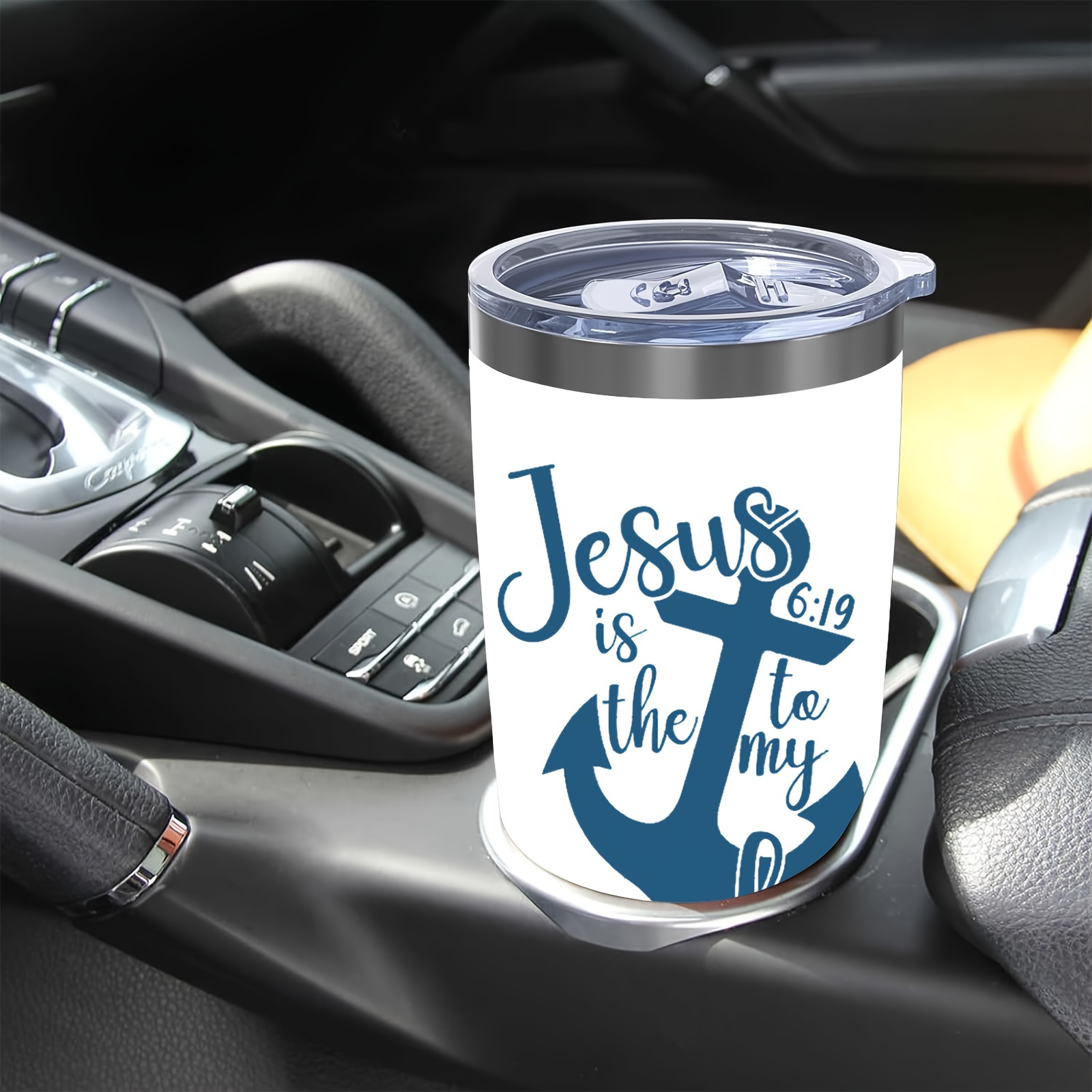 Christian Mugs for Cars, Double Walled Coffee Mugs, Stainless Steel Coffee  Mug, Travel Coffee Mug, Be Your True Self Travel Cup With Lid 