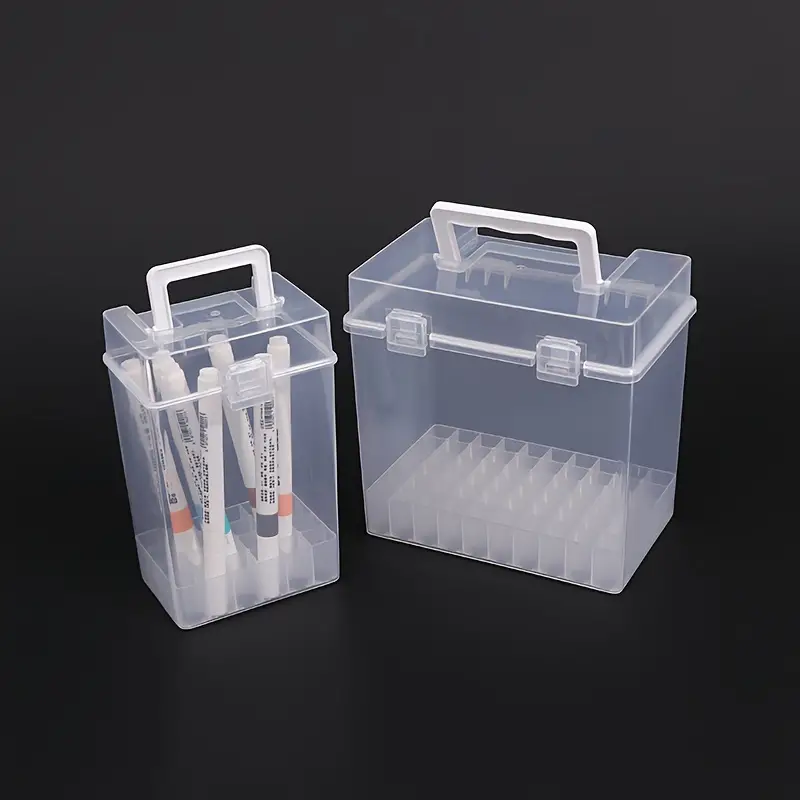 Plastic Clear Storage Box Multifunctional Portable - Temu