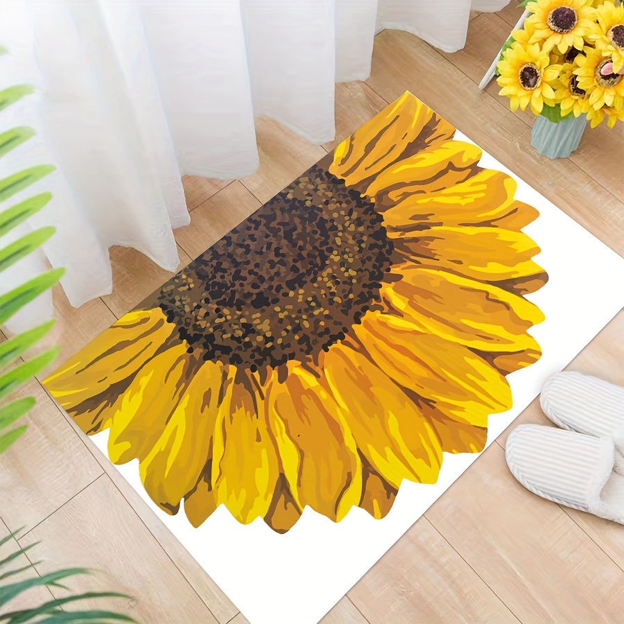 Sunflower Welcome Doormat