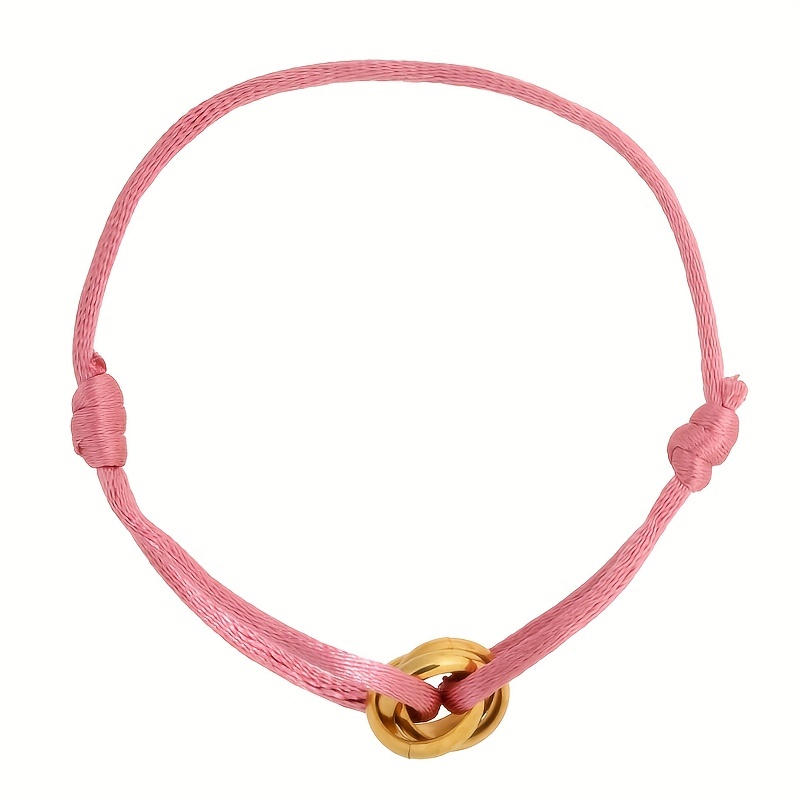 Classic Adjustable Rope Bracelet for Women
