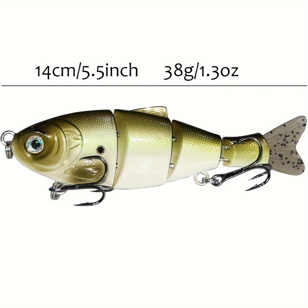 Swimbait Bass Pike Trout Muskie Lifelike Sinking - Temu Canada