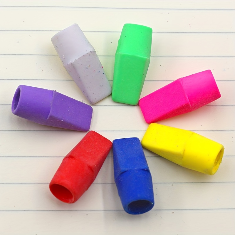 Pencil Eraser Covers Pencil Eraser Toppers School Erasers - Temu