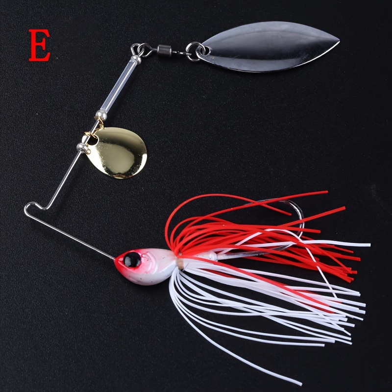 Bass Fishing Lures Spinning Lures Buzzbait Multicolor - Temu