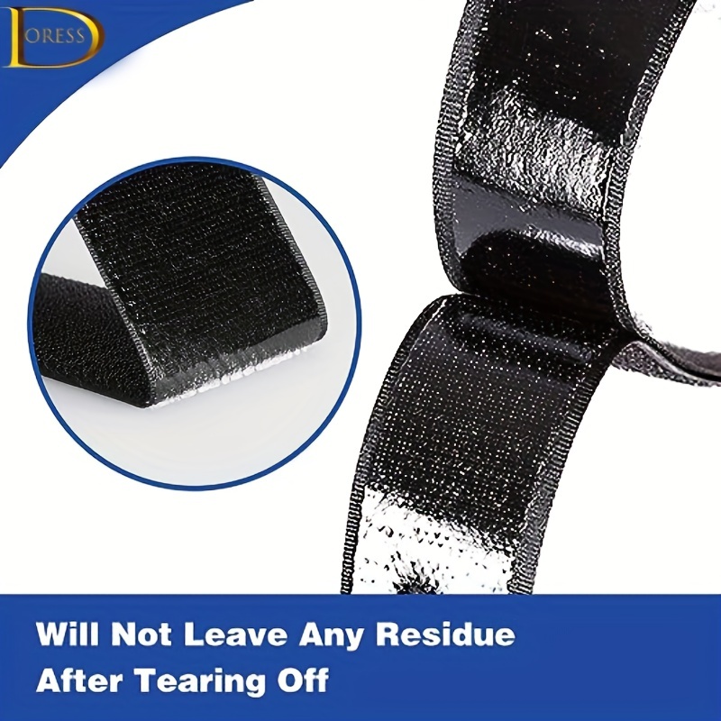 DORESS 3 81 Cm X 298 7 Cm Hook And Loop Tape Sticky Back Fastener Roll