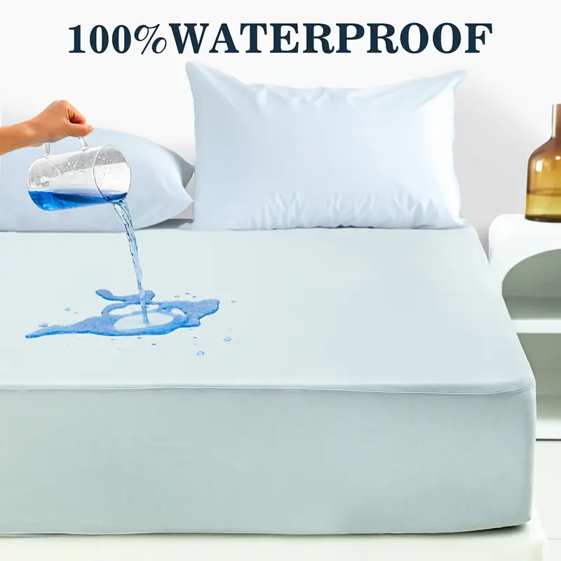 Safest Waterproof Mattress Protector, Soft Comfortable Breathable