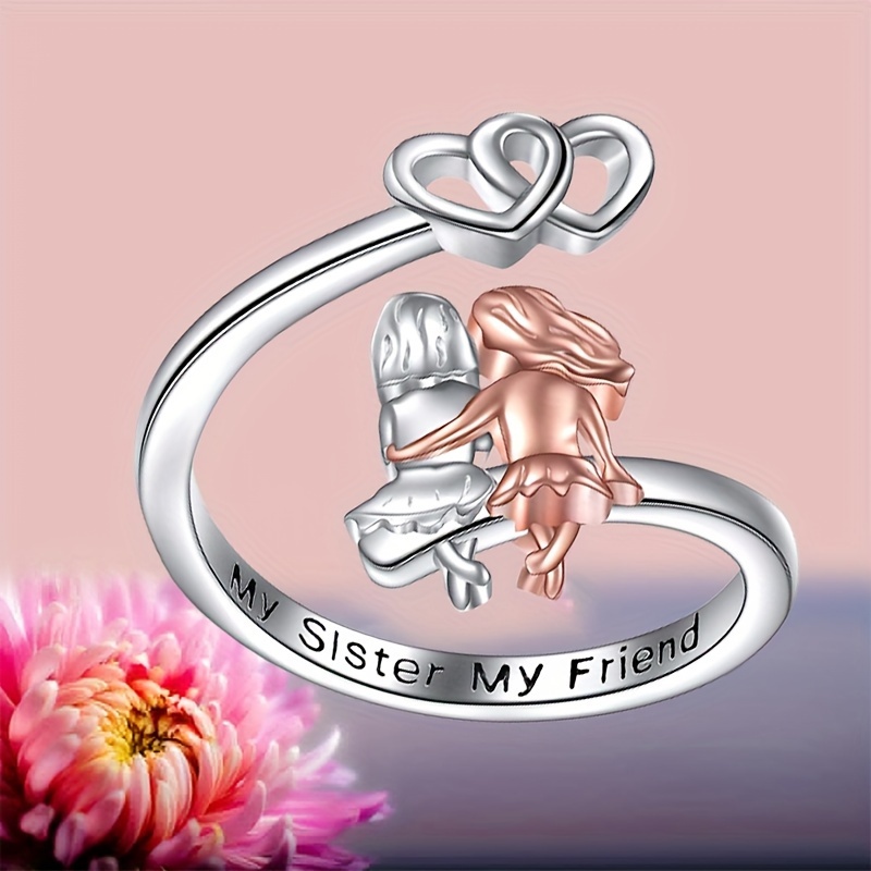 Cute on sale sister rings