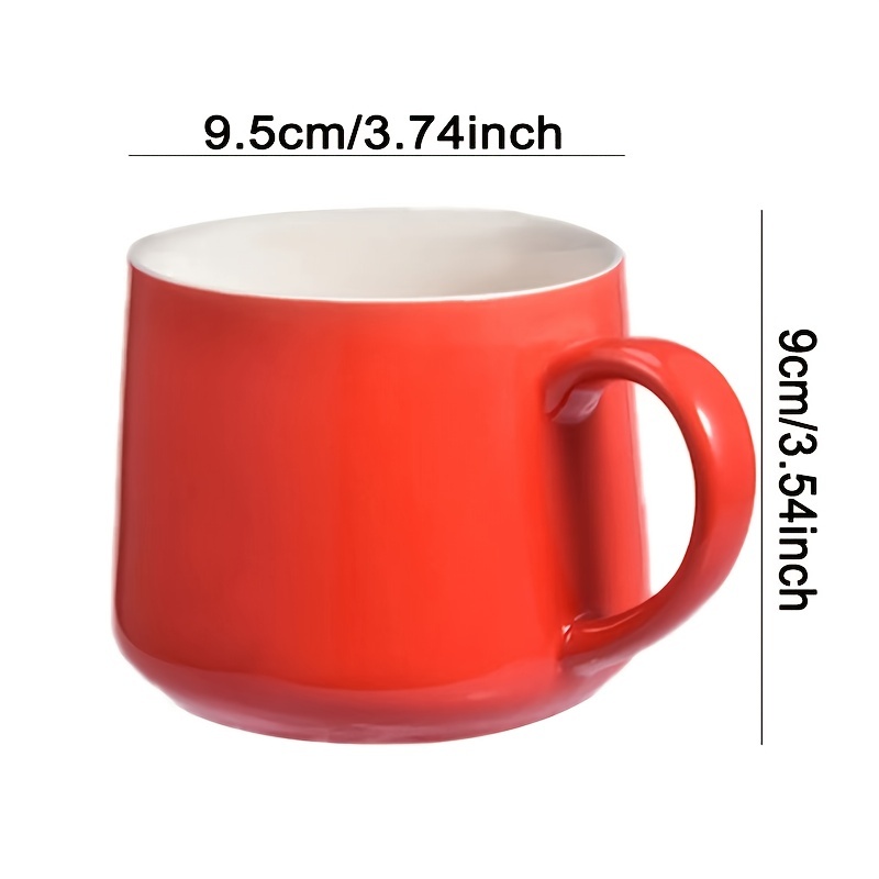  Gift Mug 3D Three-Dimensional Coffee Cup, Cute Cartoon Ceramic  Mug 350ml-M : Home & Kitchen