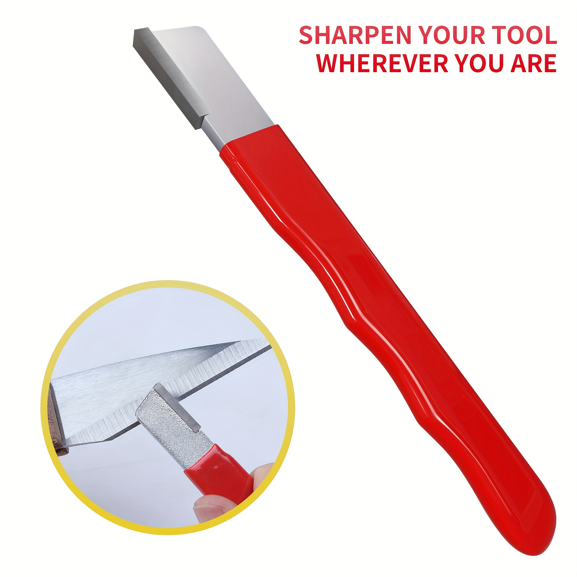 Garden Tool Sharpener, Knife Saw Sharpening Tool, Sharp Knife Shear  Sharpener For Pruners Scissors - Temu