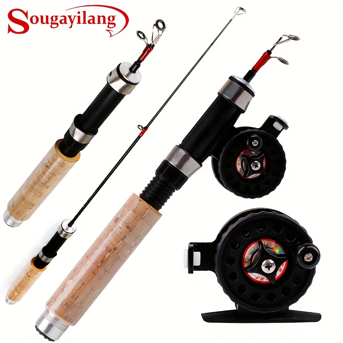 Durable And Lightweight Ice Fishing Rods For Winter Fishing - Temu