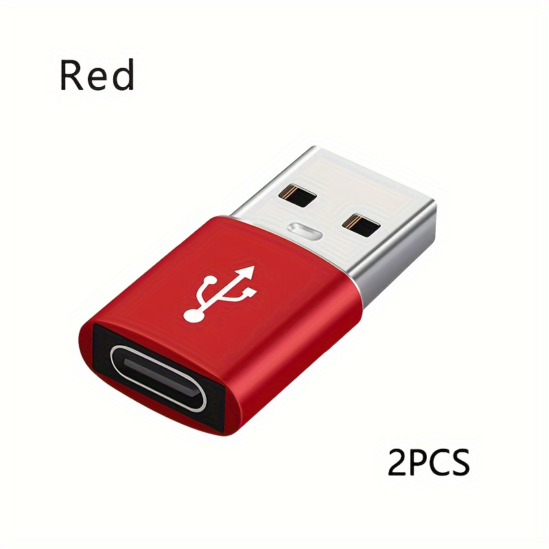 Cables USB GENERIQUE Blukar adaptateur usb c vers usb 3. 0 (otg), [lot de  2] adaptateur usb type c male vers usb a femelle sync rapide pour macbook  pro, galaxy s9/s10