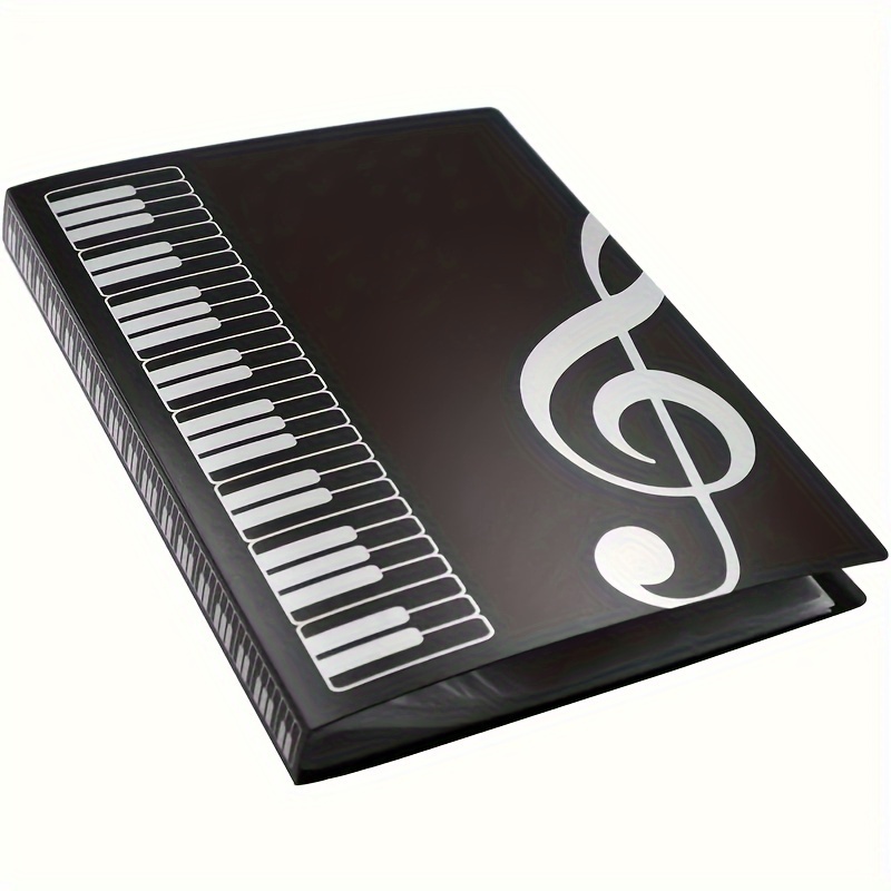 Music Folder 40 Pockets - Organize And Protect Your Sheet Music And Files