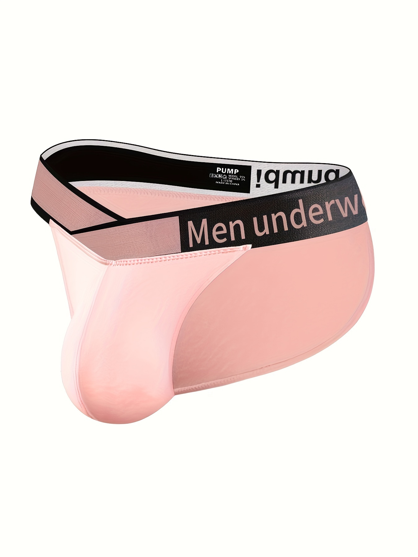 Men's Sexy High Cut Underwear Low Waist Close fitting Butt - Temu
