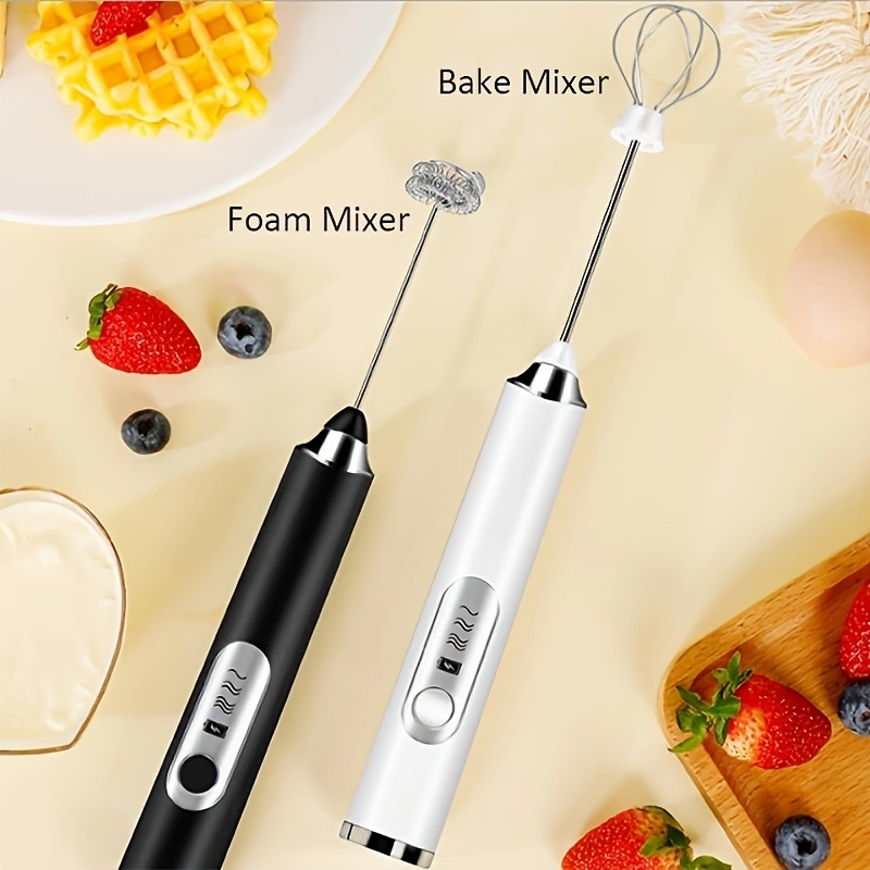 Electric Milk Frother, Handheld Cordless Blender, Foam Machine For Coffee  Drinks, For Rv Outdoor Camping Picnic Office Travel Coffee Maker Coffee Bar  Accessories Back To School Supplies - Temu