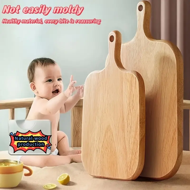 Wooden Cutting Board, Household Butcher Block, Safety Cheese
