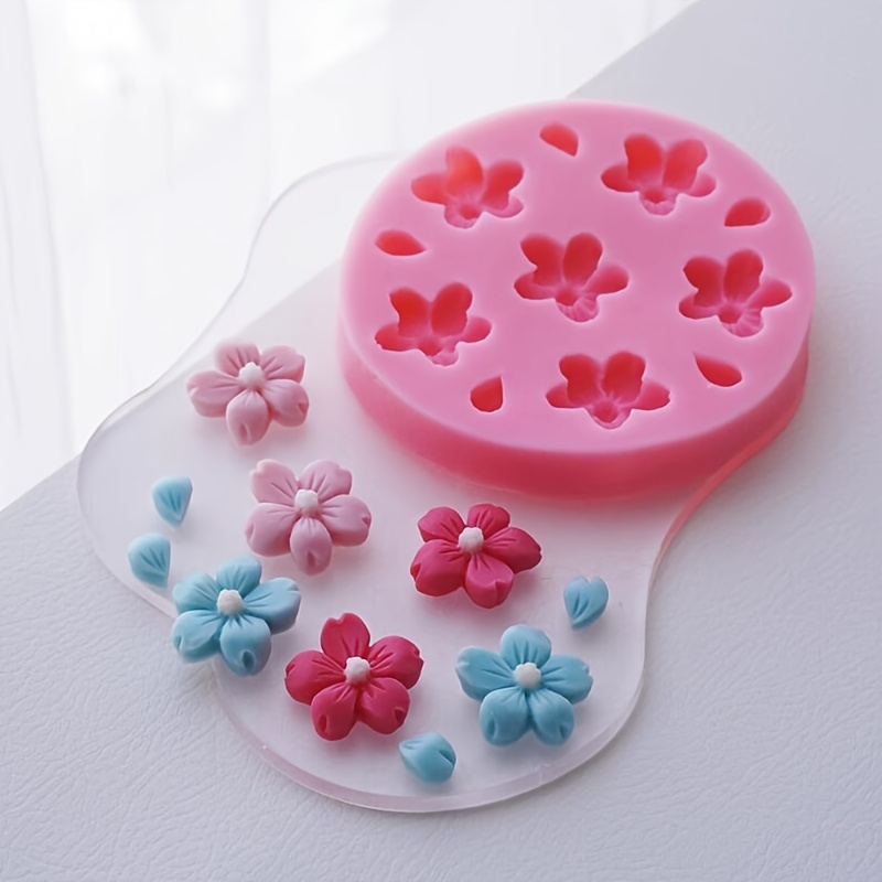 Flower Leaves Chocolate Mold Silicone Mold For Cute Kawaii - Temu