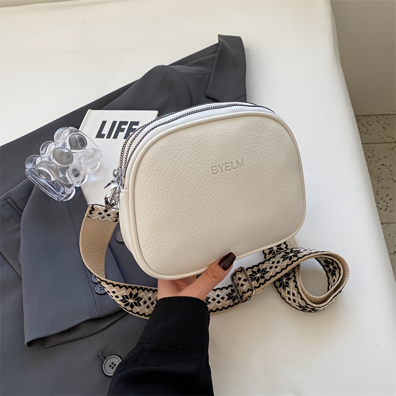 Mini Fashion Crossbody Bag Solid Color Shoulder Bag Women's - Temu 