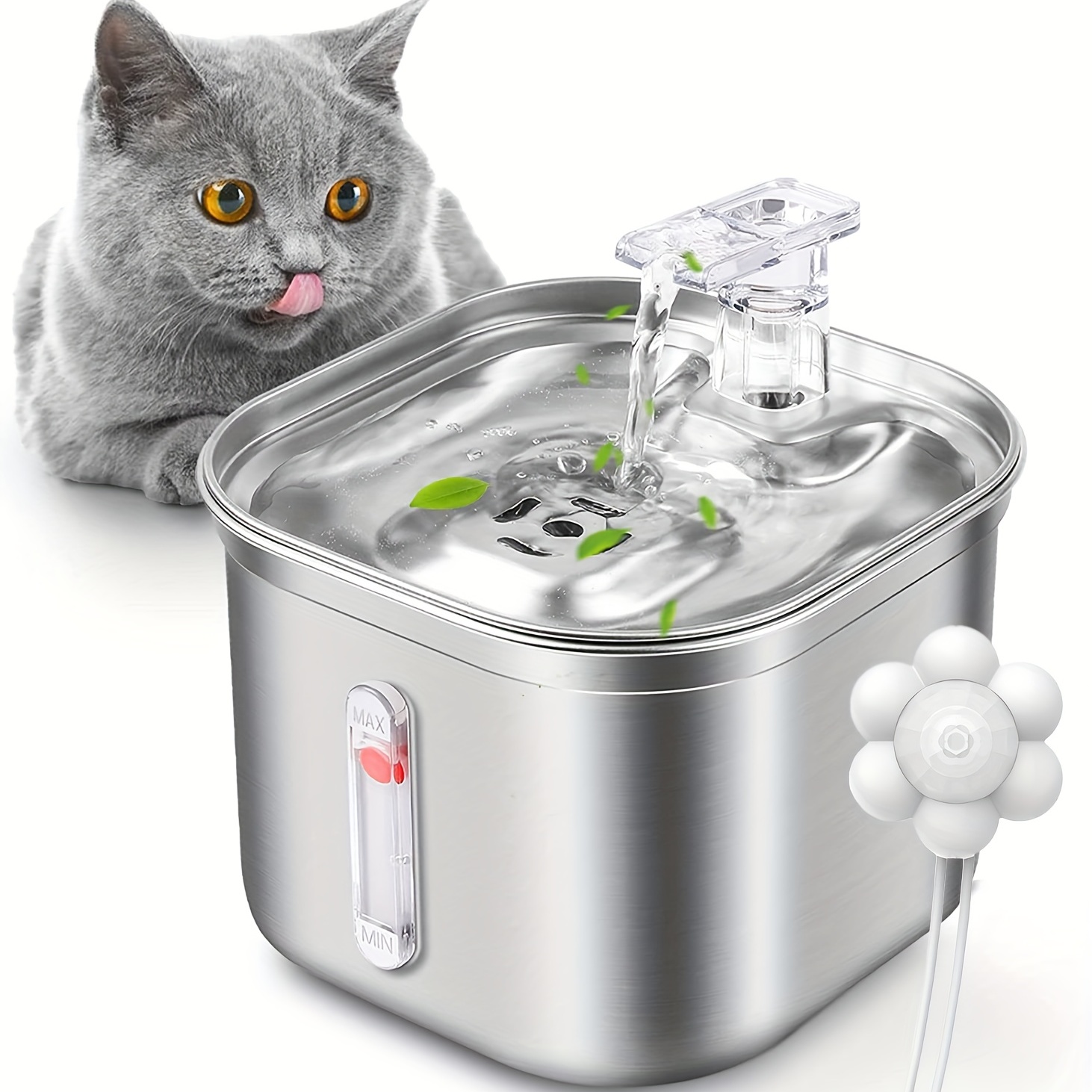 TRUELOVE Pet Water Fountain Automatic Cat Water Fountain Electric Mute –  Pawsome Store