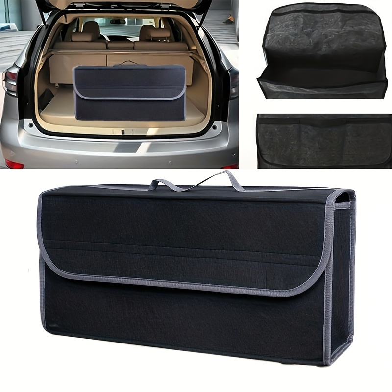 Car Felt Cloth Storage Bag Folding Organizer Box Trunk Tool Case