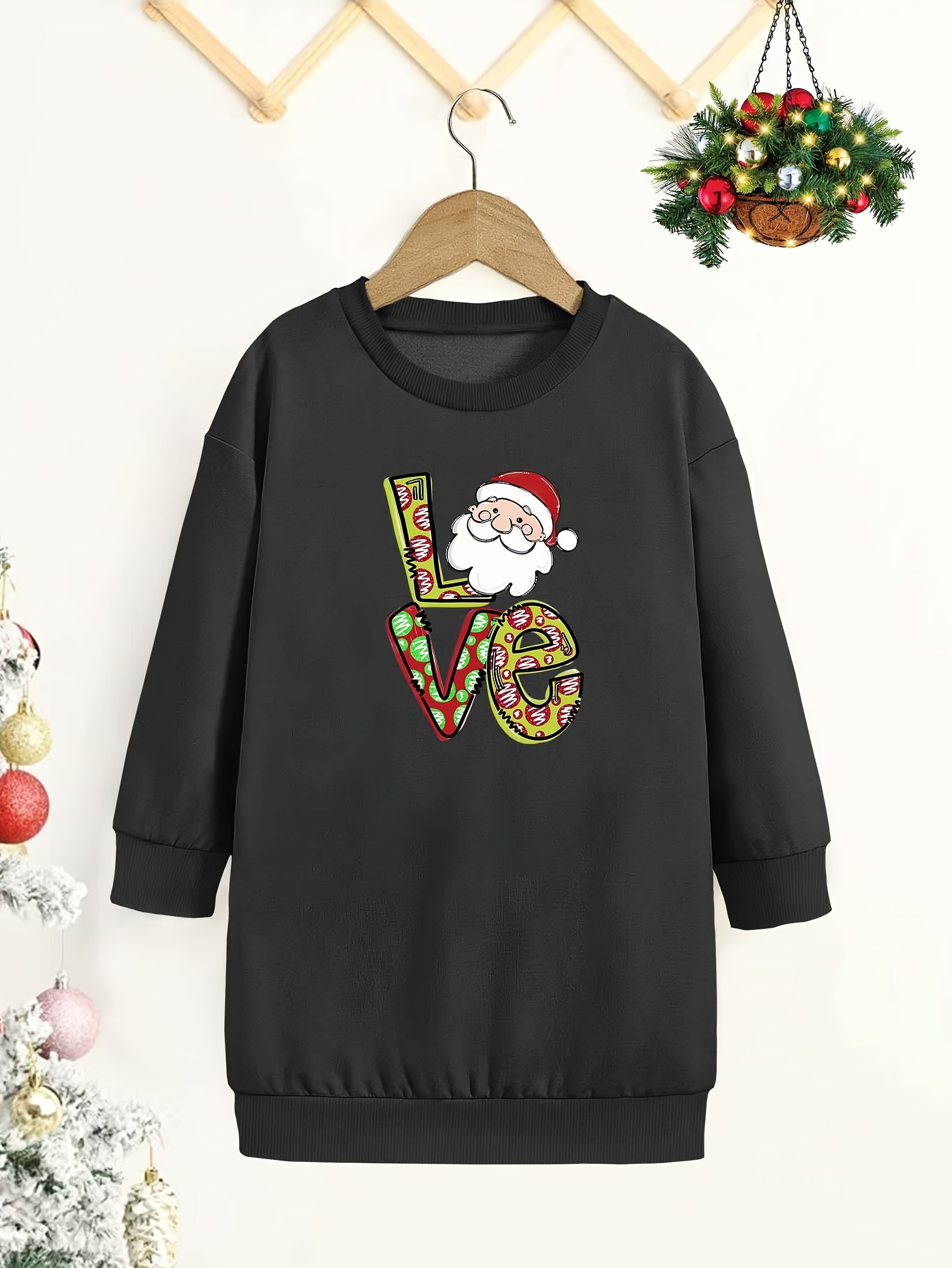 Mrs claus sweater clearance dress